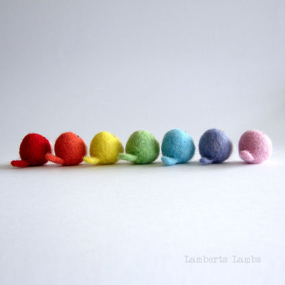 Felted bird, Small needle felted bird, handmade wool bird